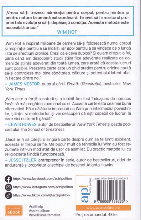 Metoda Wim Hof. Activeaza-ti intregul potential uman [2]
