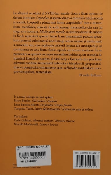 Mici opere morale - Giacomo Leopardi [2]