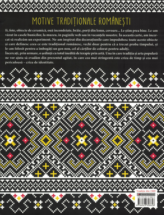 Motive traditionale romanesti. Carte de colorat [2]