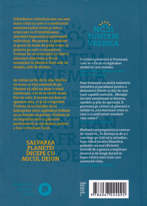 Noi suntem vremea. Salvarea planetei incepe cu micul dejun [2]