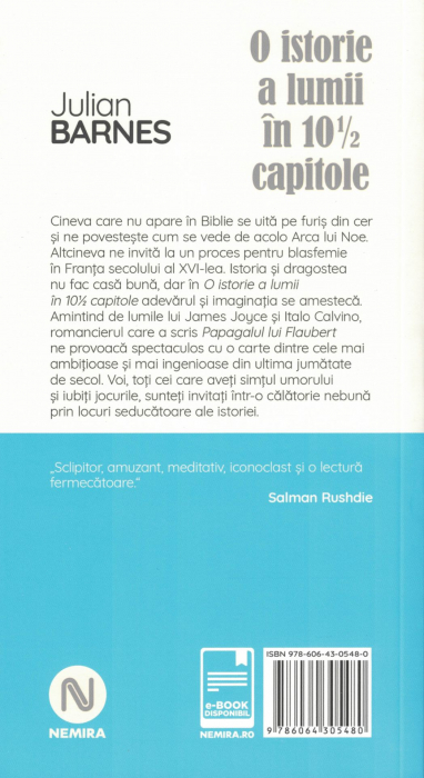O istorie a lumii in 10 si 1/2  capitole - Julian Barnes [2]