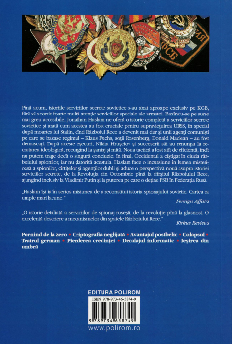 O noua istorie a serviciilor secrete sovietice - Jonathan Haslam [2]