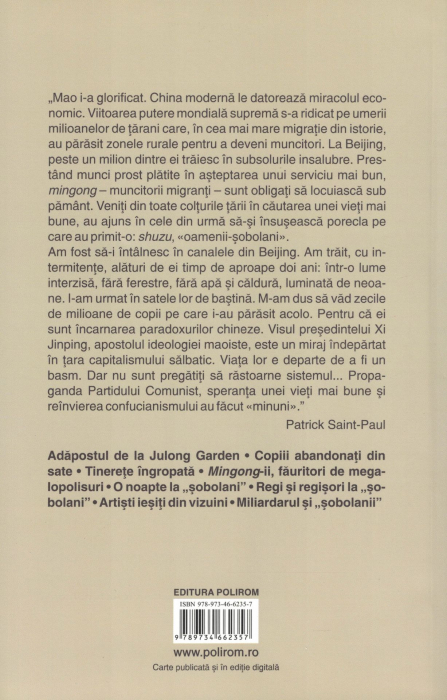 Oamenii - Sobolani. In subteranele interzise ale Chinei - Patrick Saint Paul [2]