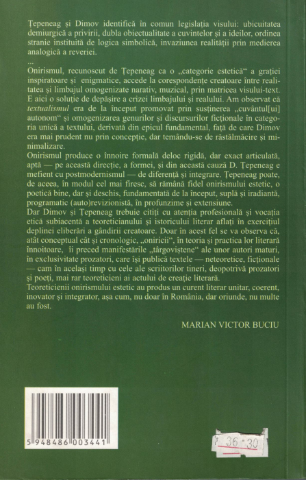 Onirismul estetic - Leonid Dimov, Dumitru Tepeneag [2]