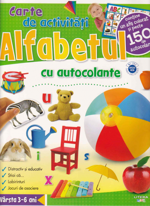 Pachet 4 carti de activitati cu autocolante [1]