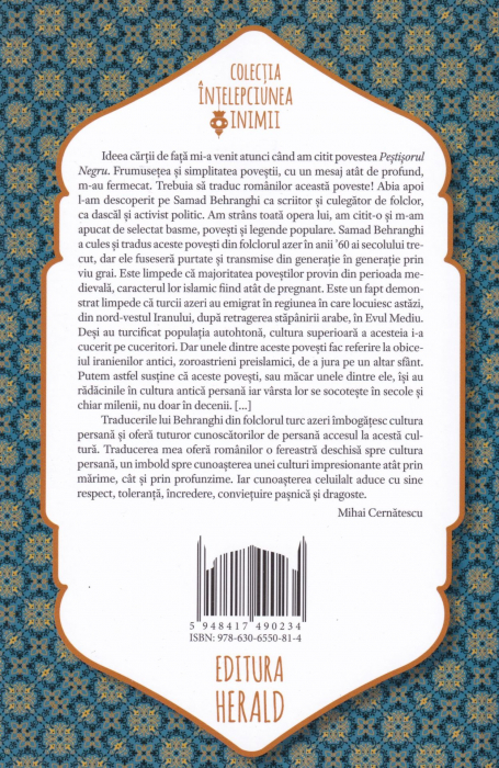 Pestisorul negru. Basme, povestiri si legende persane [2]