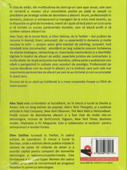 Pitch de mare succes. AUDIOBOOK CD MP3 - Alexander Taub, Ellen Dasilva [2]