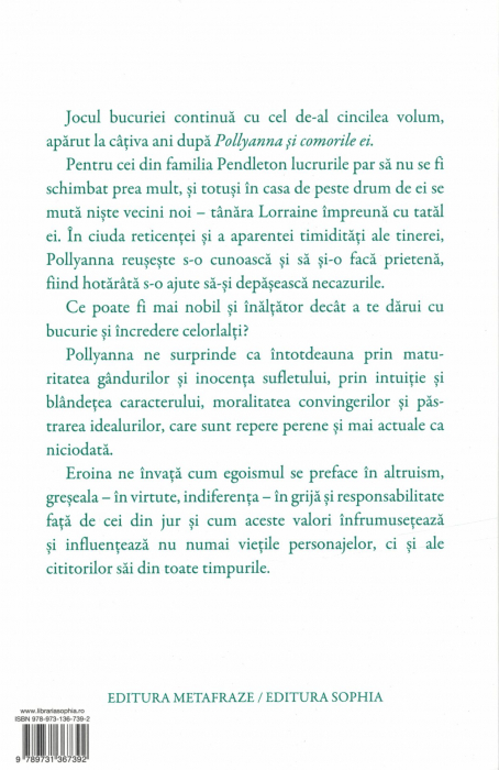 Pollyanna. Datoria de onoare. Vol.5 - Harriet Lummis Smith [2]