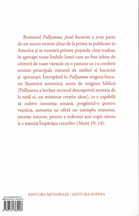 Pachet Pollyanna ( 6 Volume) - Eleanor H. Porter , H.L.Smith [3]