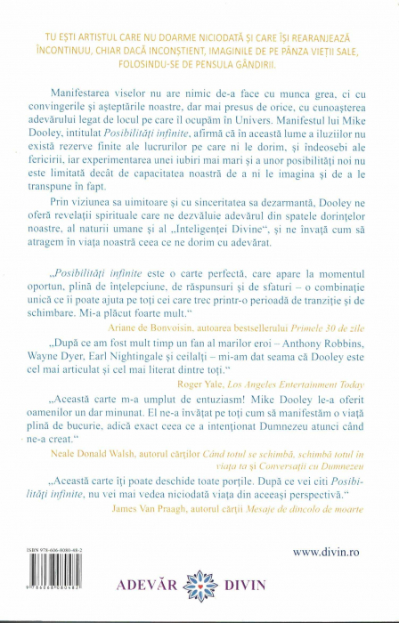 Posibilitati infinite. Arta de a-ti transpune visele in practica [2]