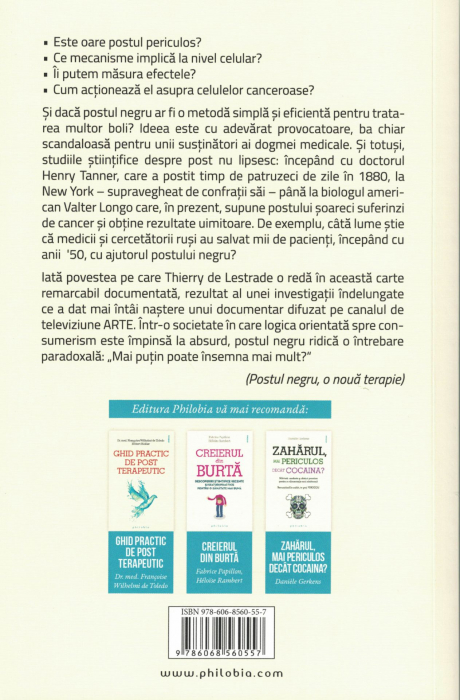 Postul negru. O noua terapie - Thierry Lestrade [2]