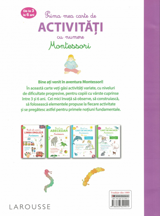 Prima mea carte de activitati cu numere. Montessori [2]