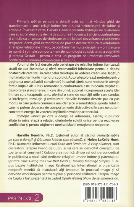 Primeste iubirea pe care o doresti. Ghid pentru cupluri - Harville Hendrix [2]