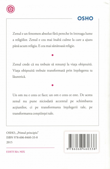 Primul principiu. Discursuri  despre Zen - Osho [2]