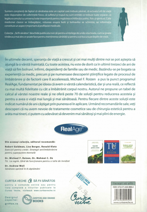 Programul de intinerire REAL Age - Michael F. Roizen [2]