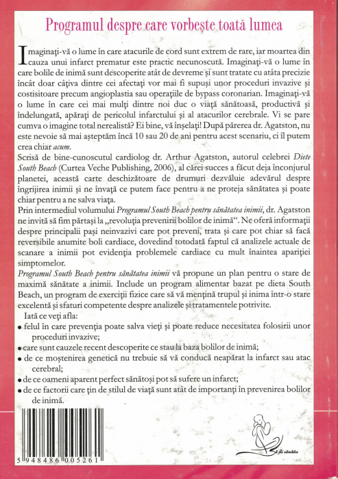 Programul South Beach pentru sanatatea inimii - Dr. Arthur Agatston [2]