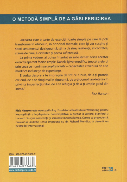 Puterea lucrurilor mici. 52 de exercitii zilnice pentru un creier de Buddha - Rick Hanson [2]