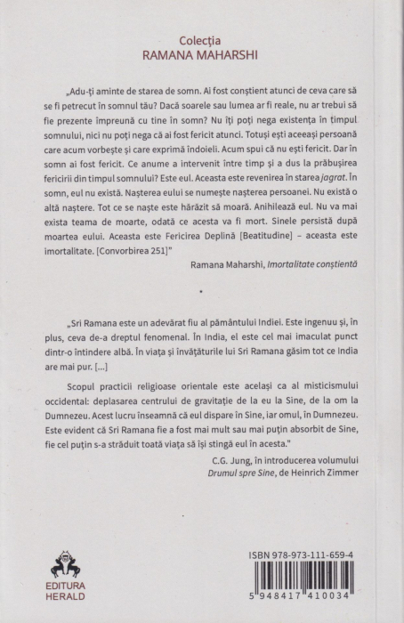 Ramana Maharshi. Imortalitate constienta [2]
