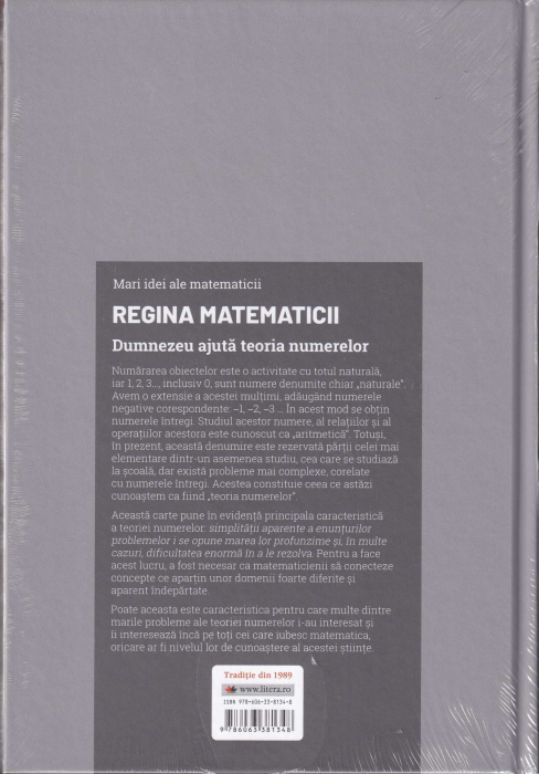 Regina matematicii. Dumnezeu ajuta teoria numerelor [2]