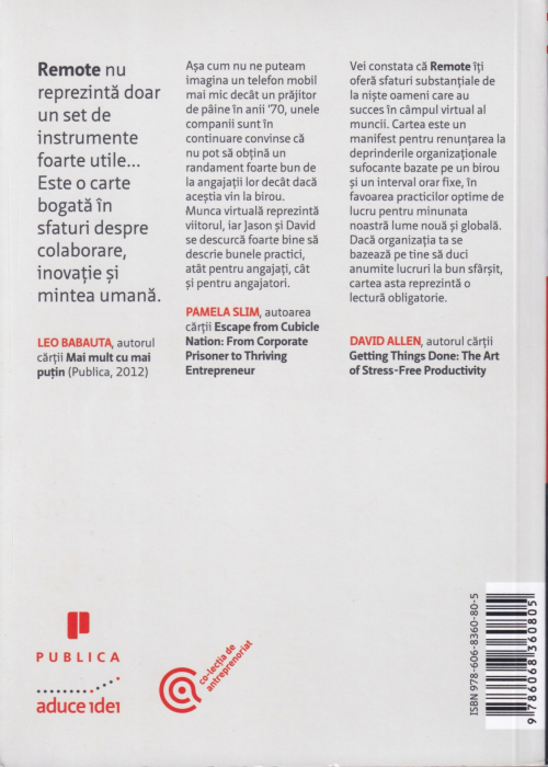Remote. Biroul este optional [2]