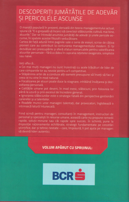 Riscurile accentuarii punctelor forte - Robert B. Kaiser [2]
