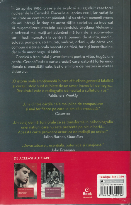 Rugaciune pentru Cernobîl - Svetlana Aleksievici [2]