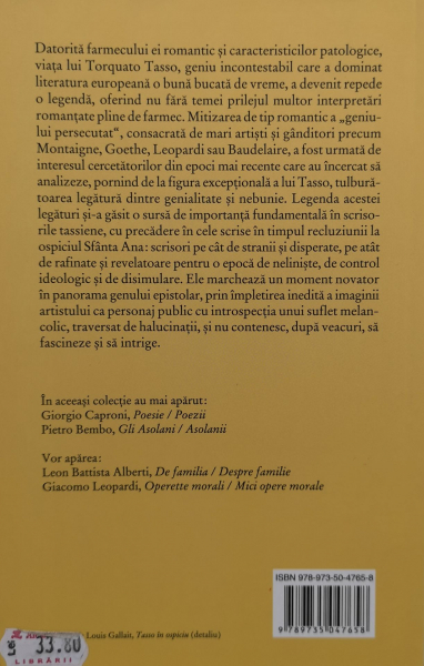 Scrisori din casa de nebuni - Torquato Tasso [2]