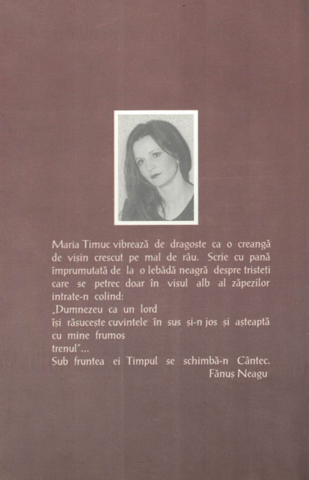 Si Dumnezeu Dumnezeieste pe aici - Maria Timuc [2]