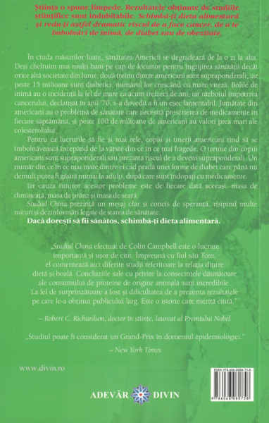 Studiul China - T. Colin Campbell, Thomas M. Campbell [2]