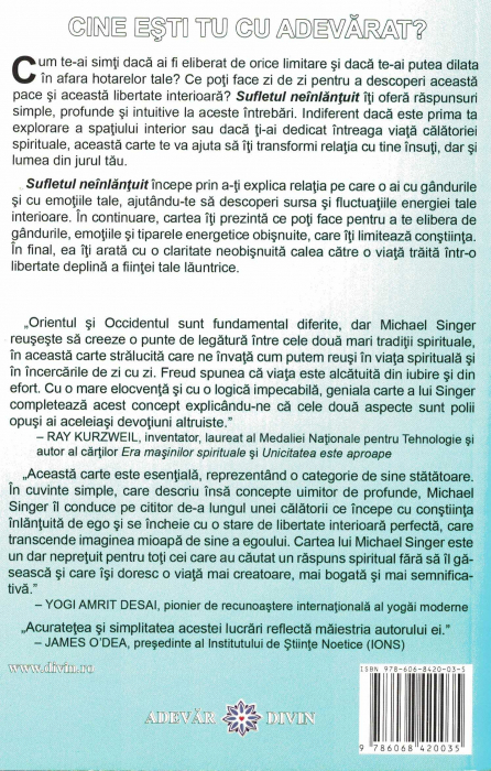 Sufletul neinlantuit. O calatorie dincolo de frontierele eului limitat [2]