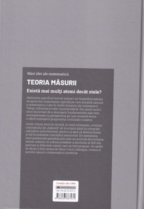 Teoria masurii. Exista mai multi atomi decat stele? [2]