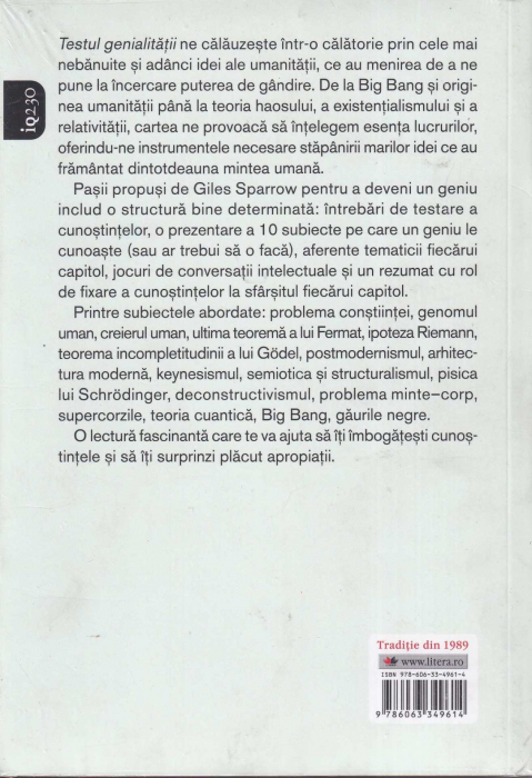 Testul genialitatii [2]