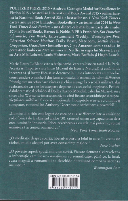 Toata lumina pe care nu o putem vedea [2]