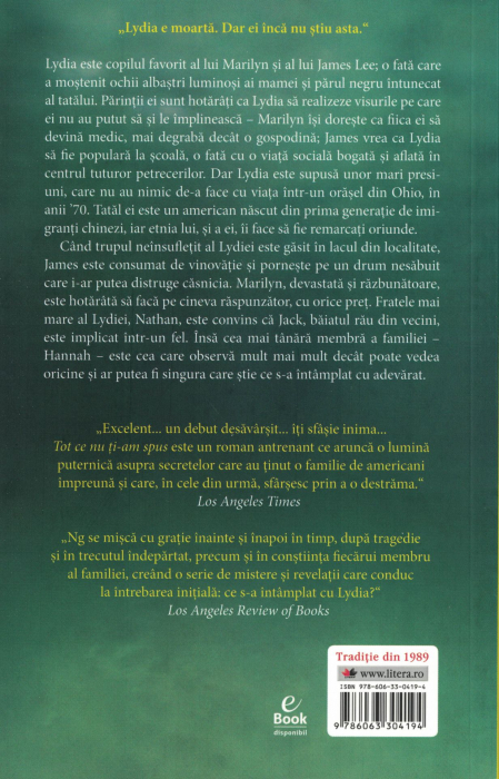 Tot ce nu ti-am spus - Celeste Ng [2]