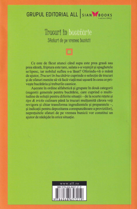 Trucuri in bucatarie. Sfaturi de pe vremea bunicii [2]