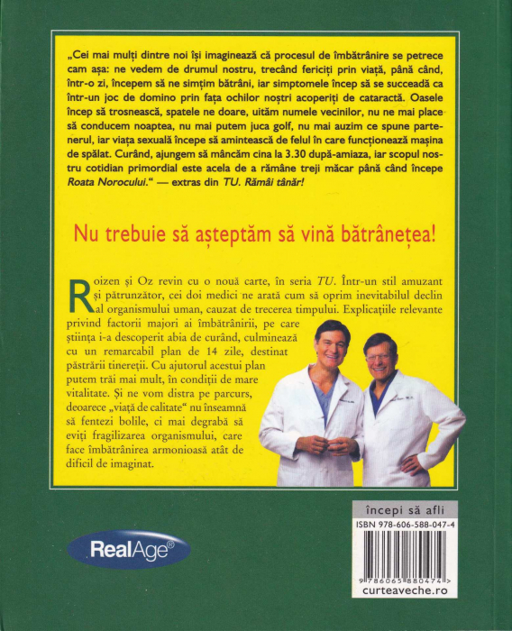 Tu ramai tanar!  Ghid de functionare pentru o viata de calitate [2]