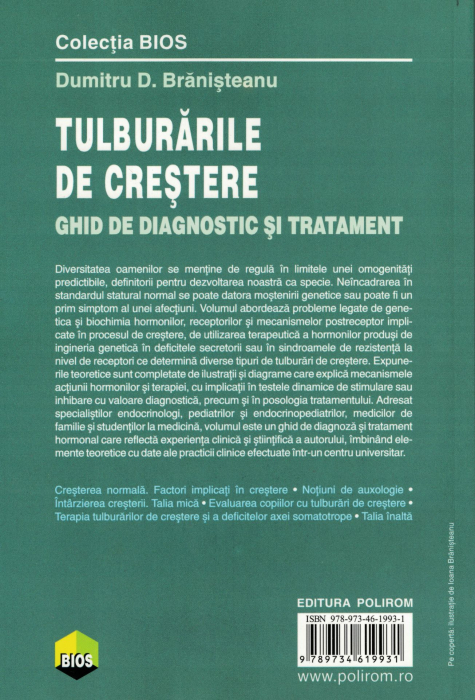 Tulburari de crestere. Ghid de diagnostic si tratament - Dumitru D. Branisteanu [2]