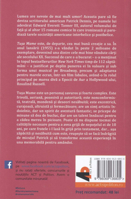 Tusa Mame. O aventura ireverentioasa [2]