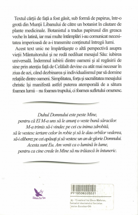 Ucenicul lui Iisus Hristos. Jurnalul medicului Sotirios Crotos - Sotirios Crotos [2]