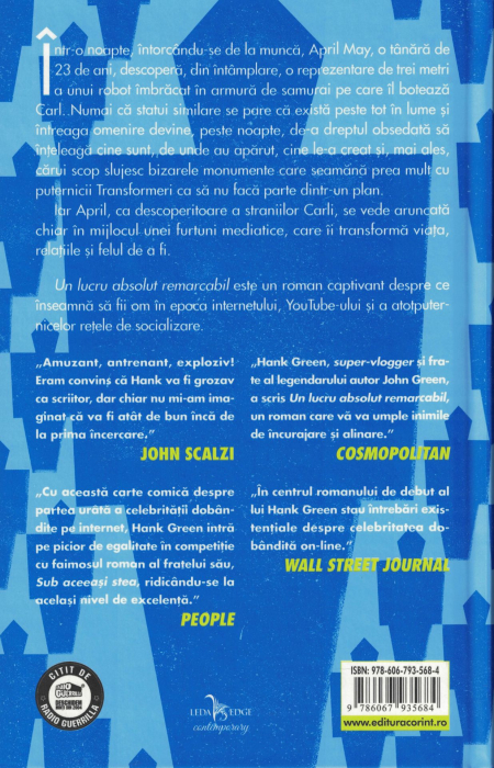 Un lucru absolut remarcabil - Hank Green [2]
