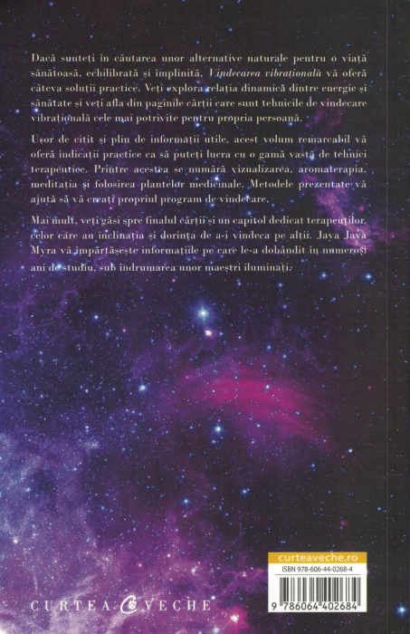 Vindecarea vibrationala. Intelege-ti tipul energetic pentru a avea o viata implinita si echilibrata. - Jaya Jaya Myra [2]