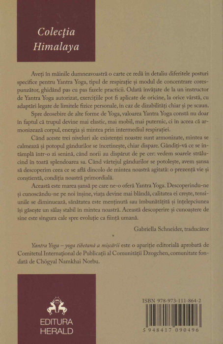 Yantra Yoga. Yoga tibetana a miscarii [2]