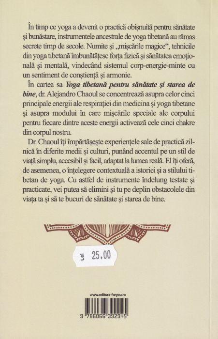 Yoga Tibetana pentru sanatate si starea de bine [2]
