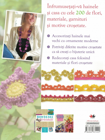 200 de flori si alte accesorii crosetate - Claire Crompton [1]
