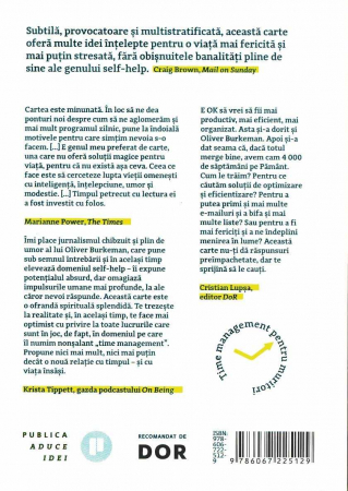4000 de saptamani: time management pentru muritori - Oliver Burkeman [1]