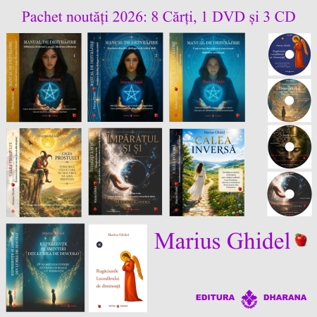OFERTE LA PACHET - Pachet noutati 2026 Marius Ghidel  8 carti