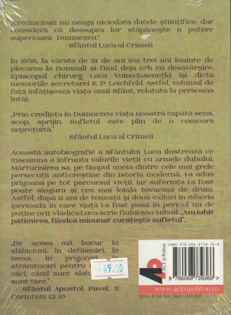 Am iubit patimirea. AUDIOBOOK  CD  MP3 - Sfantul Luca al Crimeii [1]