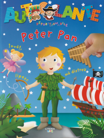 Carti pentru copii - Autocolante repozitionabile. Peter Pan