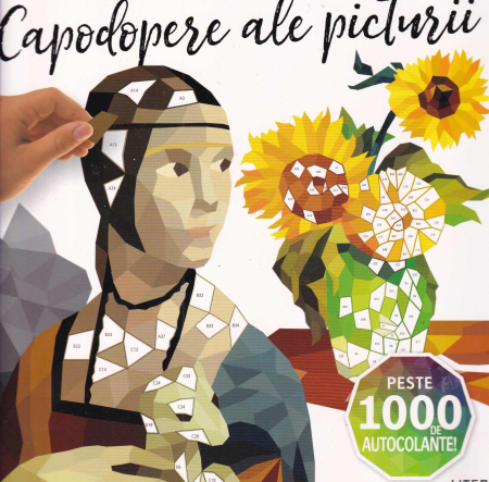 Carti pentru copii - Capodopere ale picturii. Puzzle creativ din autocolante