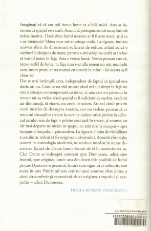Carte cu AUTOGRAF. Ochii Beatricei. Cum arata cu adevarat lumea lui Dante? - Horia Roman Patapievici [1]